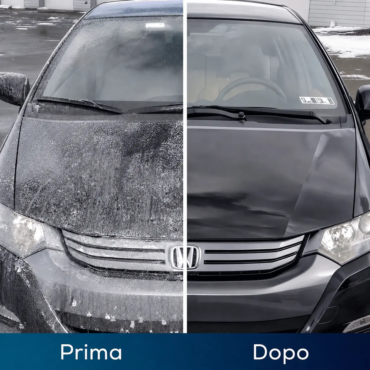 Prima e dopo: Auto e cerchi